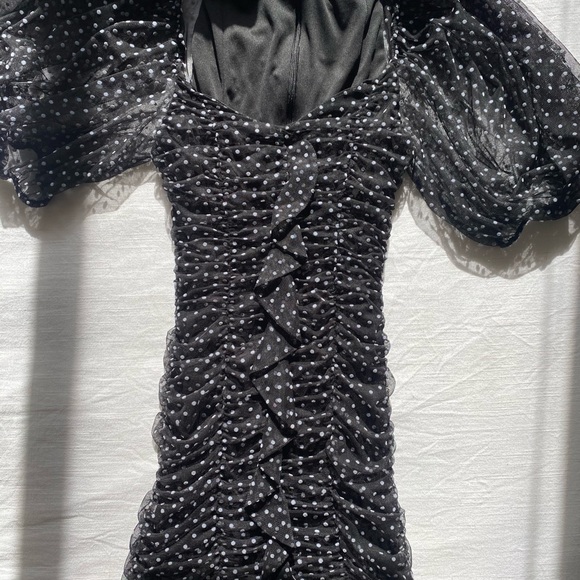 ZARA BODYCON MINI DRESS - Picture 2 of 4